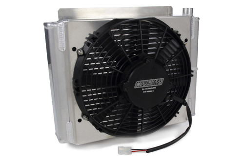 Transmission Cooler w/ Fan & Shroud Double Pass