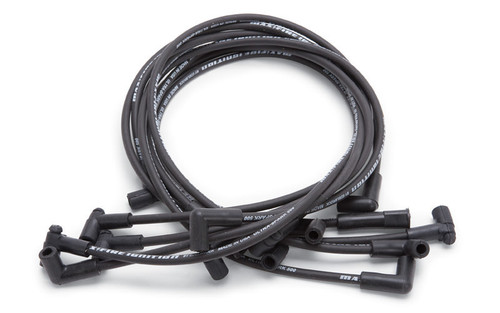 Max Fire Plug Wire Set SBC w/HEI 90 Degr Black