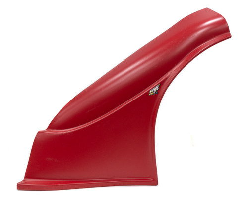 MD3 Plastic Dirt Fender Red Old Style