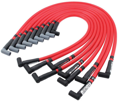 Spark Plug Wire Set - SBC Red w/24in Coil Wire