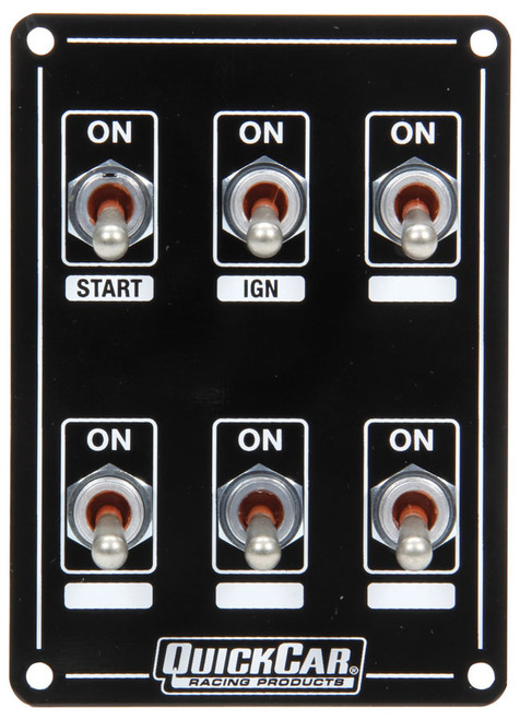 Ignition Panel Extreme 6 Switch Dual Ignition