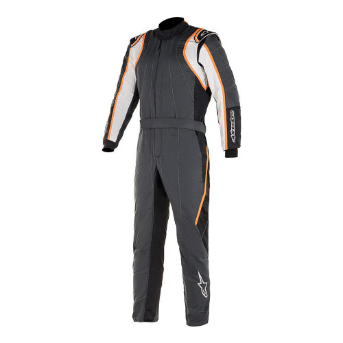Suit GP Race V2 Grey / Orange X-Large
