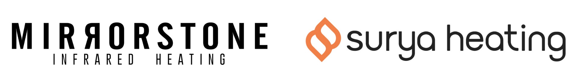 Surya Heating & Mirrorstone Heating Logo