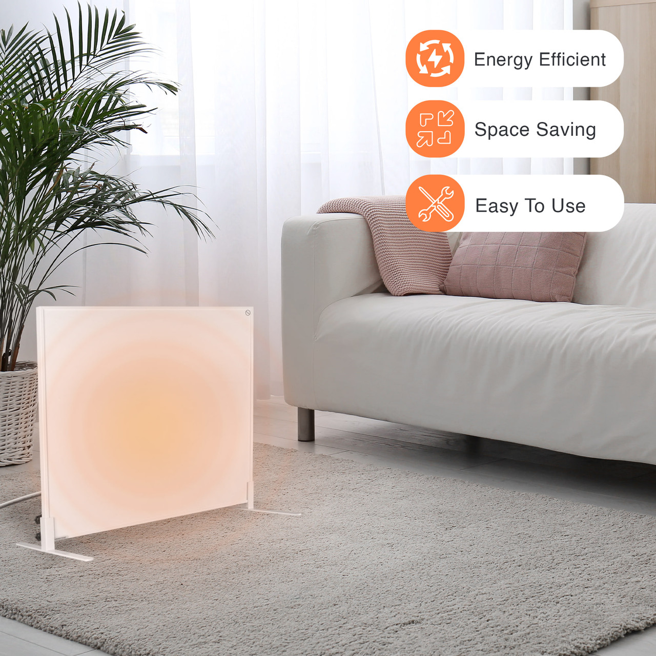 Living Room Best Energy Efficient Space Heater For Bedroom Energy