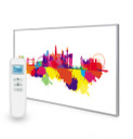 795x1195 London Skyline Splash Picture Nexus Wi-Fi Infrared Heating Panel 900W - Electric Wall Panel Heater