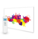 795x1195 London Skyline Splash Picture Nexus Wi-Fi Infrared Heating Panel 900W - Electric Wall Panel Heater
