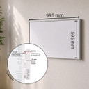 580W Nexus Wi-Fi Infrared Heating Panel - Electric Panel Heater