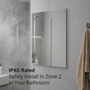 450W Mirrored Wi-Fi Infrared Heating Panel - Electric Panel Heater