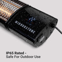 2.4kW Athena Wi-Fi Remote Controllable Infrared Bar Heater with Motion Sensor