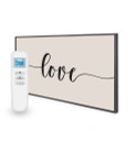 595x995 Love Quote Nexus Wi-Fi Infrared Heating Panel 580W - Electric Wall Panel Heater