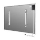 995x1195 Abstract Paint Picture NXT Gen Infrared Heating Panel 1200W White Frame - Grade A