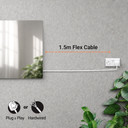 700w Mirrored Wi-Fi Infrared Heating Panel - Electric Panel Heater