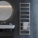 AEON Calder Electric Heated Towel Rail with Standard Element in Brushed Matt