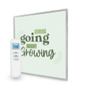 595x595 Keep Going Keep Growing Quote Nexus Wi-Fi Infrared Heating Panel 350W - Electric Wall Panel Heater