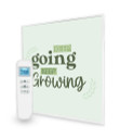 595x595 Keep Going Keep Growing Quote Nexus Wi-Fi Infrared Heating Panel 350W - Electric Wall Panel Heater