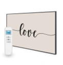 795x1195 Love Quote Nexus Wi-Fi Infrared Heating Panel 900W - Electric Wall Panel Heater