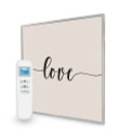 595x595 Love Quote Nexus Wi-Fi Infrared Heating Panel 350W - Electric Wall Panel Heater