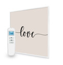 595x595 Love Quote Nexus Wi-Fi Infrared Heating Panel 350W - Electric Wall Panel Heater