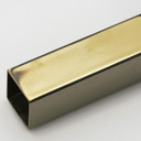 AEON STILE Electric Heated Towel Rail with Stoke Element in Gold Polished