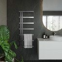 AEON STILE Electric Heated Towel Rail with Stoke Element in Gold Polished
