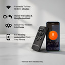 1.8kW Ionis Infrared Bar Heater (Black & White, Wi-Fi Option)