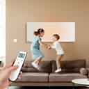 Mirrorstone 1100W Pro Infrared Heating Panel With Remote