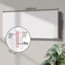Mirrorstone 1100W Pro Infrared Heating Panel With Remote