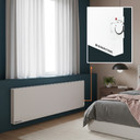 Mirrorstone 1400W Air Infrared + Convection Heating Panel With Manual Thermostat