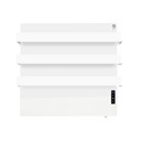 500W Quartz Glass Wi-Fi Towel Rail Infrared Heating Panel (Available in Black or White) - Electric Panel Heater