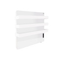 500W Quartz Glass Wi-Fi Towel Rail Infrared Heating Panel (Available in Black or White) - Electric Panel Heater