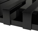 900W Quartz Glass Wi-Fi Towel Rail Infrared Heating Panel (Available in Black or White) - Electric Panel Heater