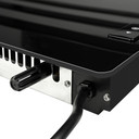 900W Quartz Glass Wi-Fi Towel Rail Infrared Heating Panel (Available in Black or White) - Electric Panel Heater