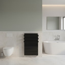 900W Quartz Glass Wi-Fi Towel Rail Infrared Heating Panel (Available in Black or White) - Electric Panel Heater