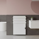900W Quartz Glass Wi-Fi Towel Rail Infrared Heating Panel (Available in Black or White) - Electric Panel Heater