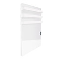 900W Quartz Glass Wi-Fi Towel Rail Infrared Heating Panel (Available in Black or White) - Electric Panel Heater