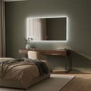 360W LED Backlit Mirrored Wi-Fi Infrared Heating Panel - Electric Panel Heater