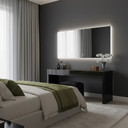 360W LED Backlit Mirrored Wi-Fi Infrared Heating Panel - Electric Panel Heater