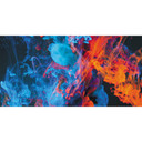 900W Dancing Smoke Picture Prime Infrared Heating Panel 1200 x 600 - Electric Wall Panel Heater