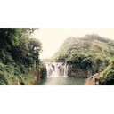900W Forest Waterfall Picture Prime Infrared Heating Panel 1200 x 600 - Electric Wall Panel Heater