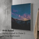 900W Milky Way Picture Prime Infrared Heating Panel 1200 x 600 - Electric Wall Panel Heater
