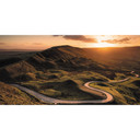 900W Rural Sunset Picture Prime Infrared Heating Panel 1200 x 600 - Electric Wall Panel Heater