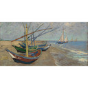 900W Fishing Boats on the Beach at Saintes Maries Picture Prime Infrared Heating Panel 1200 x 600 - Electric Wall Panel Heater
