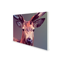 300W A Deer In Pixels Picture Prime Infrared Heating Panel 600 x 400 - Electric Wall Panel Heater