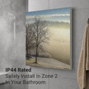 300W Spring Morning Picture Prime Infrared Heating Panel 600 x 400 - Electric Wall Panel Heater