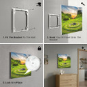 300W Mysterious Cairn Picture Prime Infrared Heating Panel 600 x 400 - Electric Wall Panel Heater