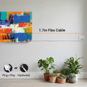 300W Abstract Paint Picture Prime Infrared Heating Panel 600 x 400 - Electric Wall Panel Heater