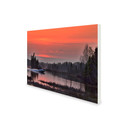 300W Bayou Cruise Picture Prime Infrared Heating Panel 600 x 400 - Electric Wall Panel Heater