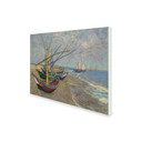 300W Fishing Boats on the Beach at Saintes Maries Picture Prime Infrared Heating Panel 600 x 400 - Electric Wall Panel Heater