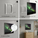 300W Aurora Borealis Picture Prime Infrared Heating Panel 600 x 400 - Electric Wall Panel Heater