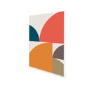 300W Abstract Circles Picture Prime Infrared Heating Panel 600 x 400 - Electric Wall Panel Heater